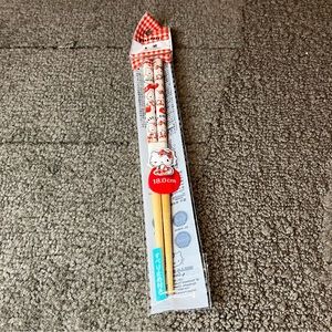 Hello Kitty Wooden Chopsticks Japan Exclusive Officially Licensed Sanrio Kawaii